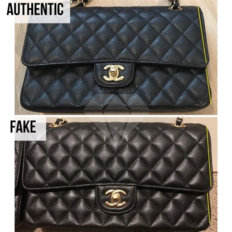 chanel bag vs fake|how to authenticate chanel bag.